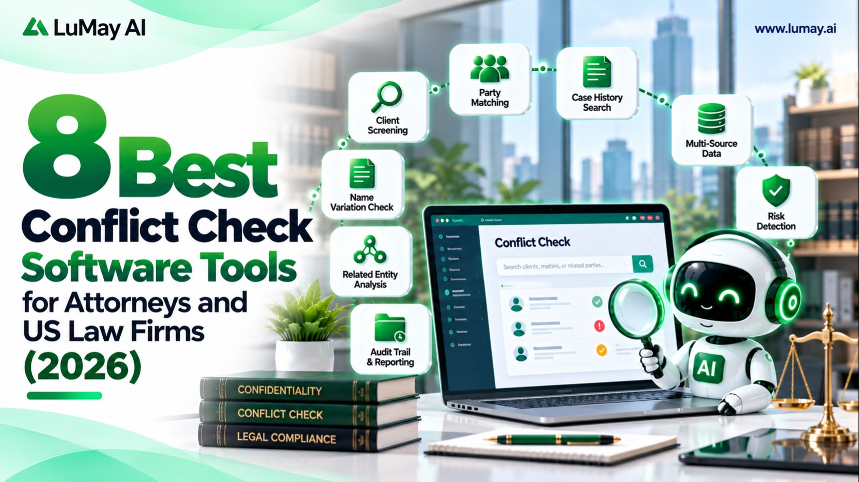 8 Best Conflict Check Software Tools for Attorneys and US Law Firms (2026)
