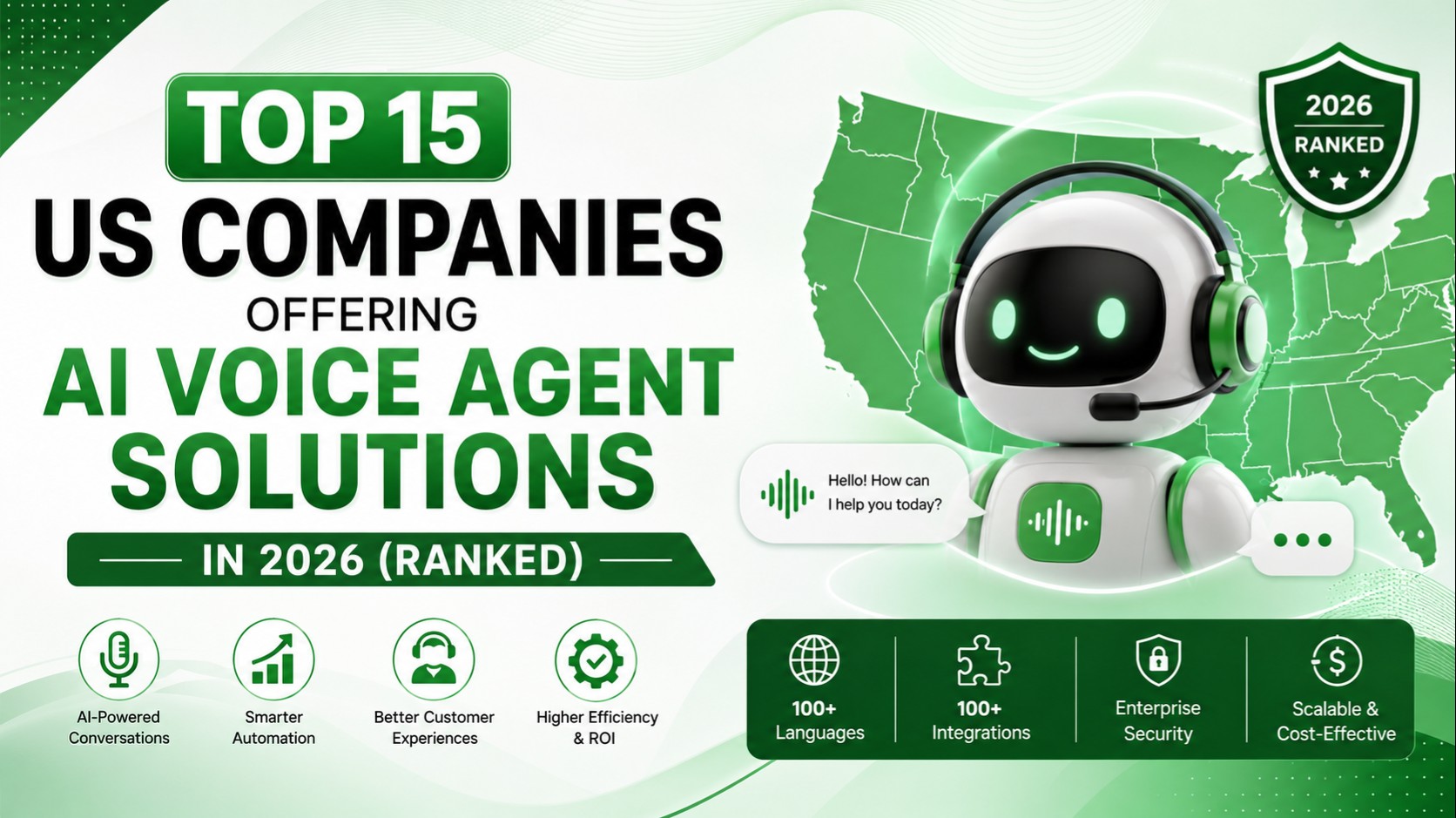 US companies offering AI voice agent solutions