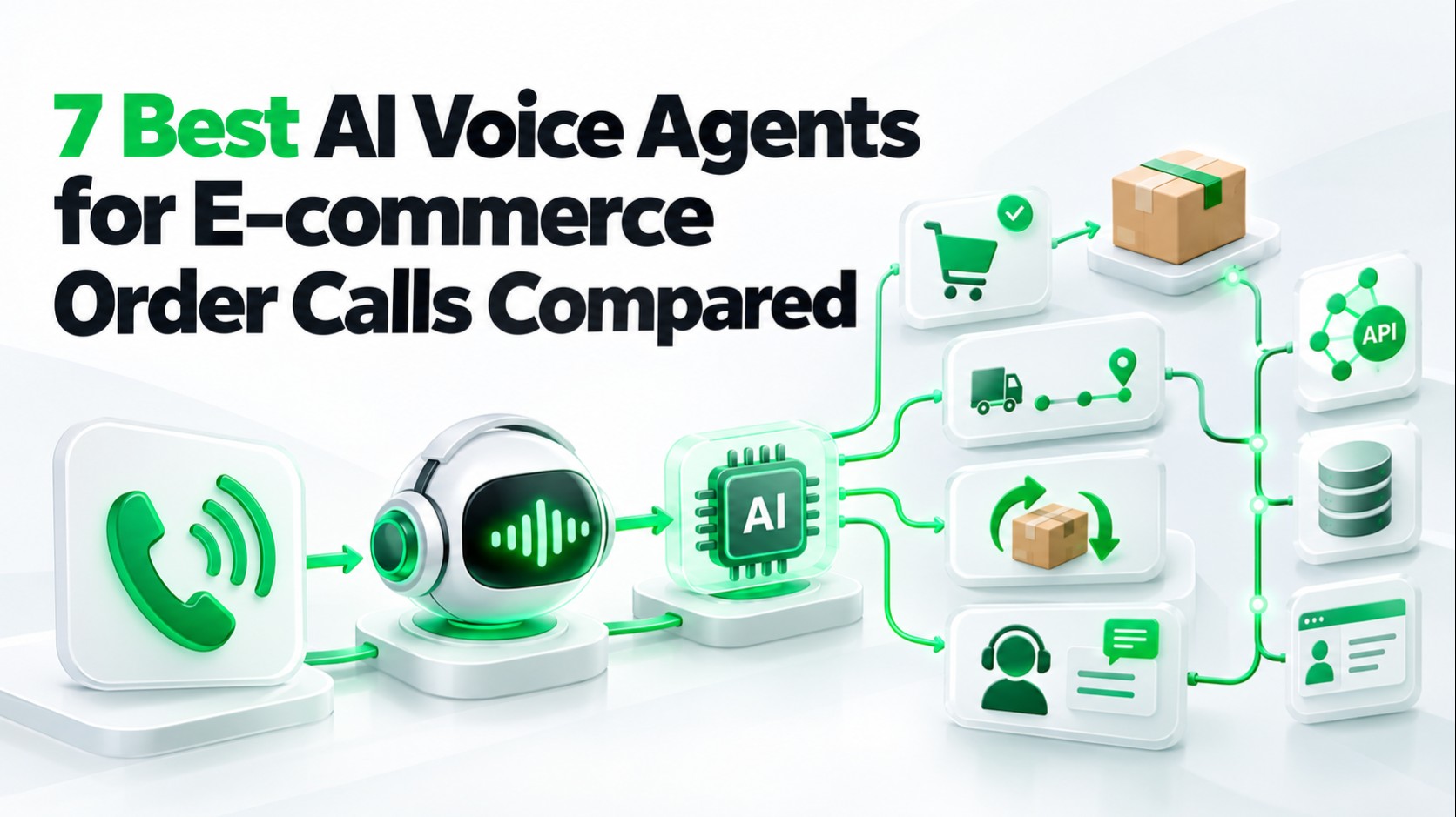 7 Best AI Voice Agents for E-commerce Order Calls Compared