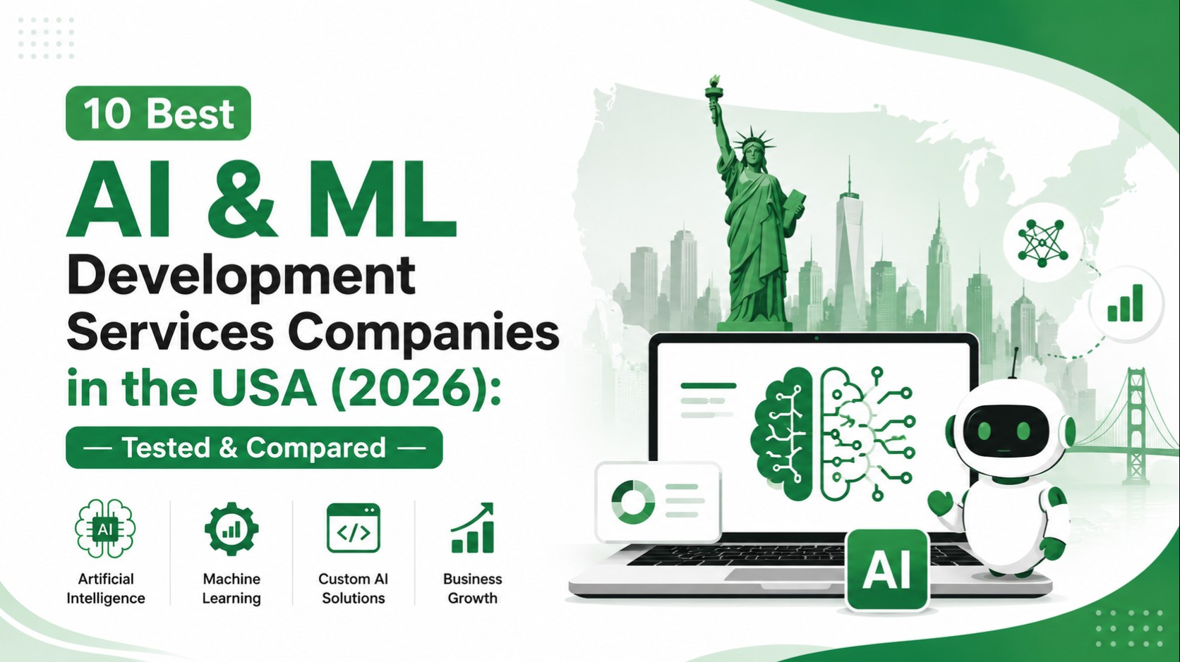 AI and machine learning development services companies in the USA