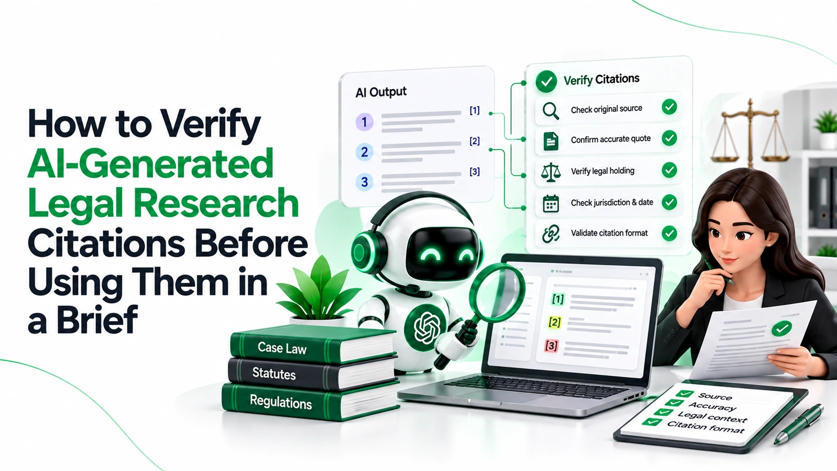 How to Verify AI-Generated Legal Research Citations Before Using Them in a Brief